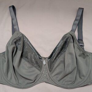 Fantasie 32H Illusion Blue Unlined Full Cup Side Support Underwire Bra